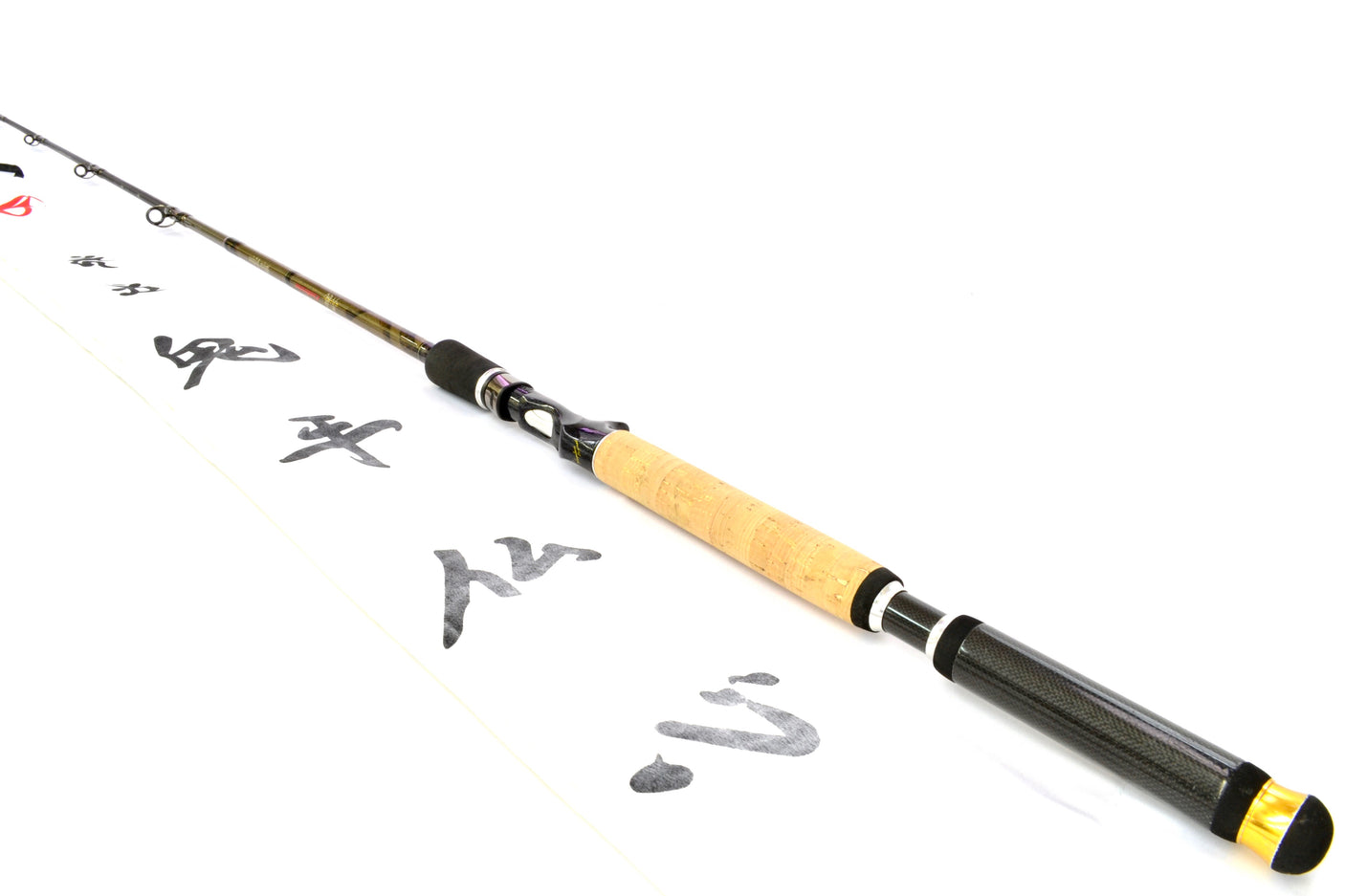 Used Megabass Orochi Huge Contact F7-76RDTi White Python Straight Grip Custom