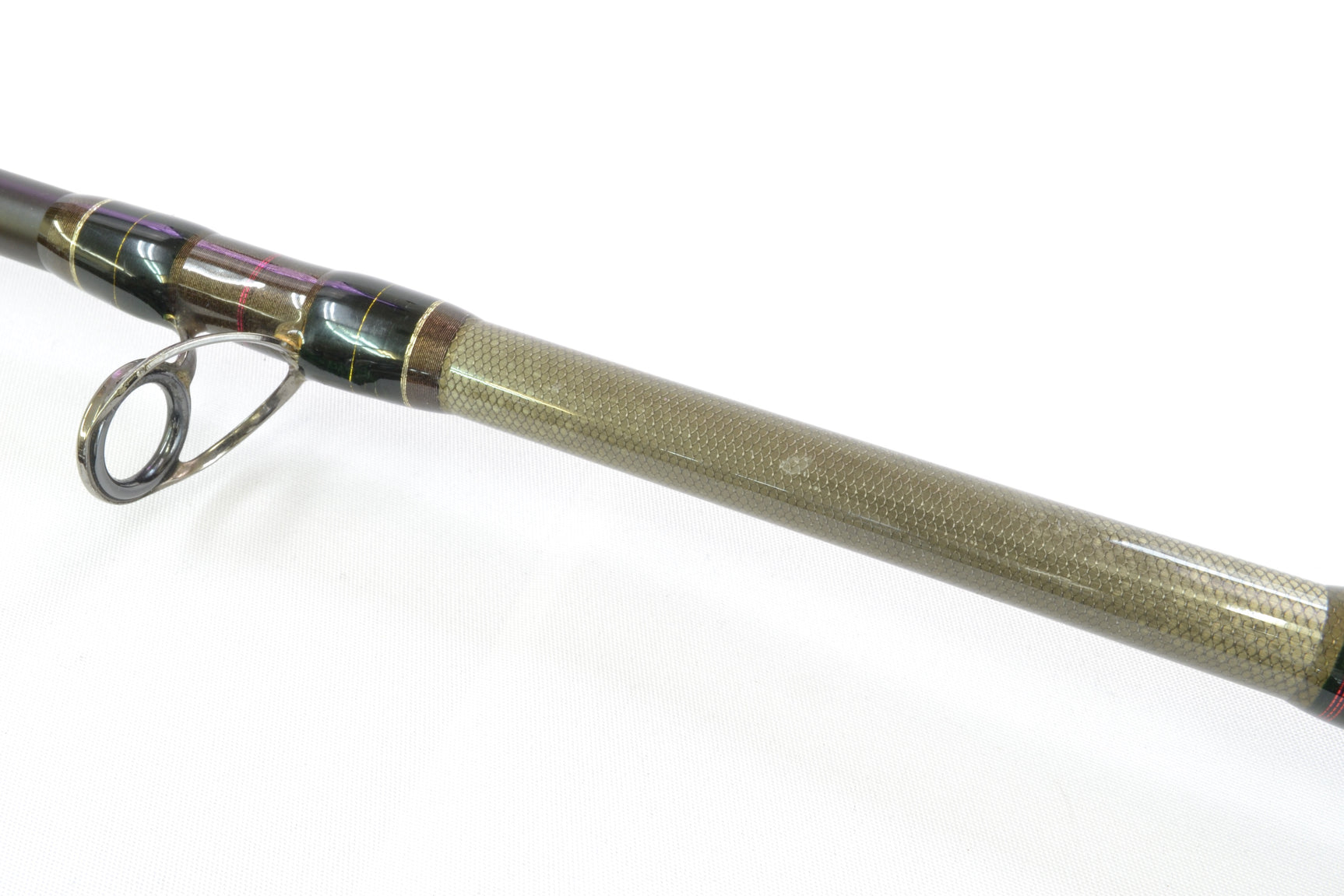 Used Megabass Orochi Huge Contact F7-76RDTi White Python Straight Grip Custom