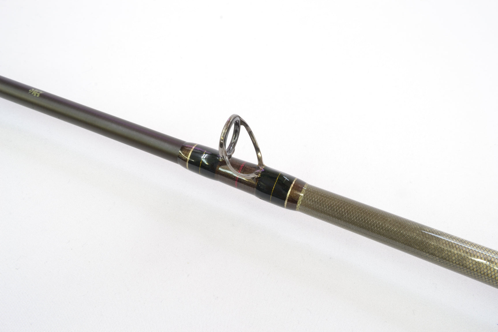 Used Megabass Orochi Huge Contact F7-76RDTi White Python Straight Grip Custom