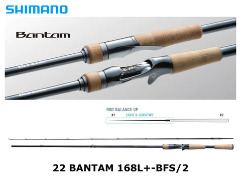 Pre-Order Shimano 22 Bantam 168L+-BFS/2
