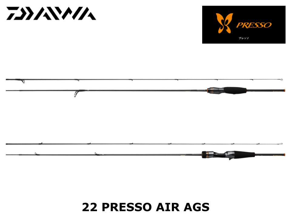 Daiwa '22 Presso AIR AGS 61ML Spinning Rod – The Borrowed
