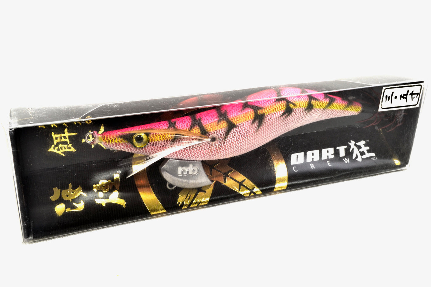 Megabass Kaien Egi Dart Crew 3.5 #03 Red Inazuma Pink