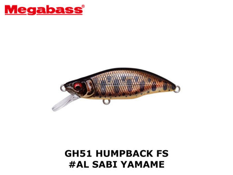 Megabass GH51 Humpback FS #AL Sabi Yamame