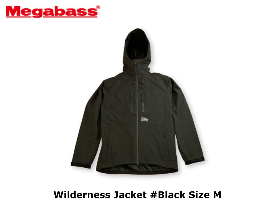 Megabass Megabass WILDERNESS JACKET ブラック Mサイズ