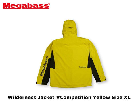 Megabass Wilderness Jacket #Competition Yellow Size XL