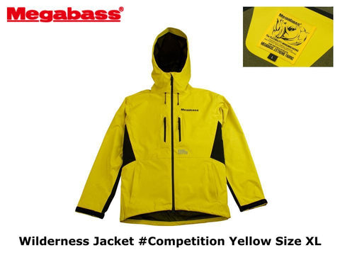 Megabass Wilderness Jacket #Competition Yellow Size XL