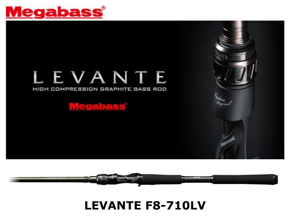 Megabass Levante Baitcasting F8-710LV – JDM TACKLE HEAVEN