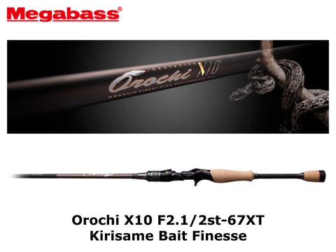 Megabass Orochi X10 F2.1/2st-67XT Kirisame Bait Finesse