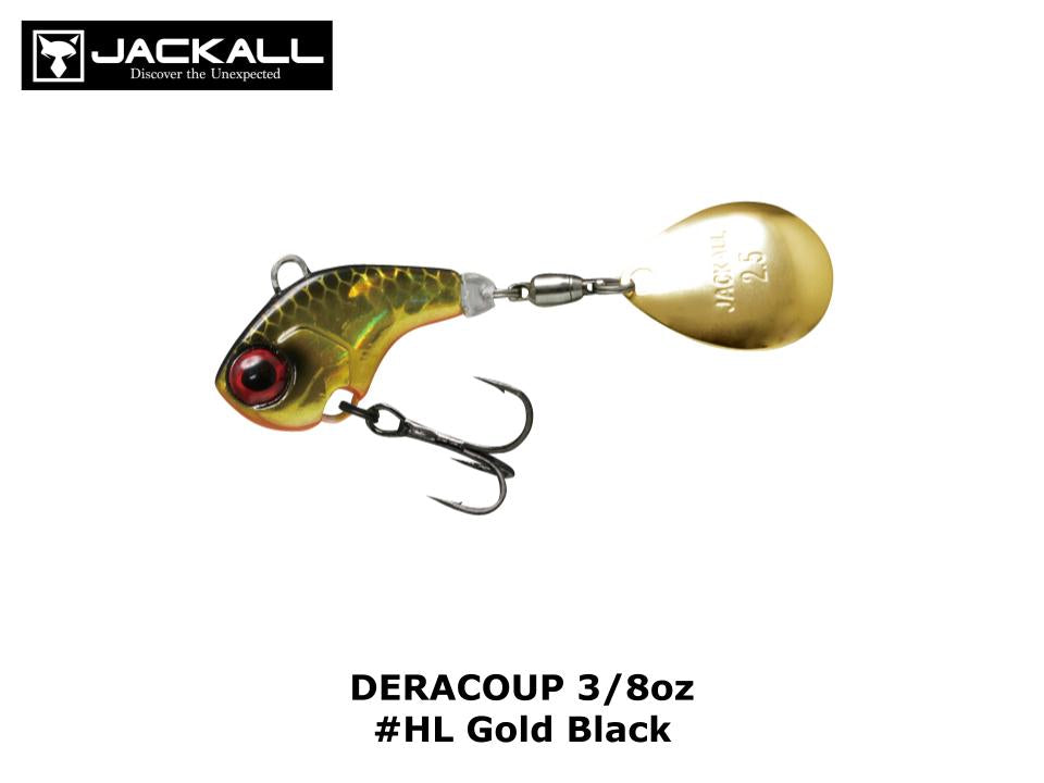 Jackall DERACOUP 3/8oz #HL Gold Black
