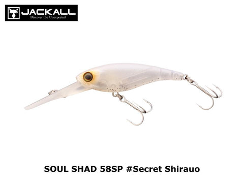 Jackall Soul Shad 58SP #Secret Shirauo