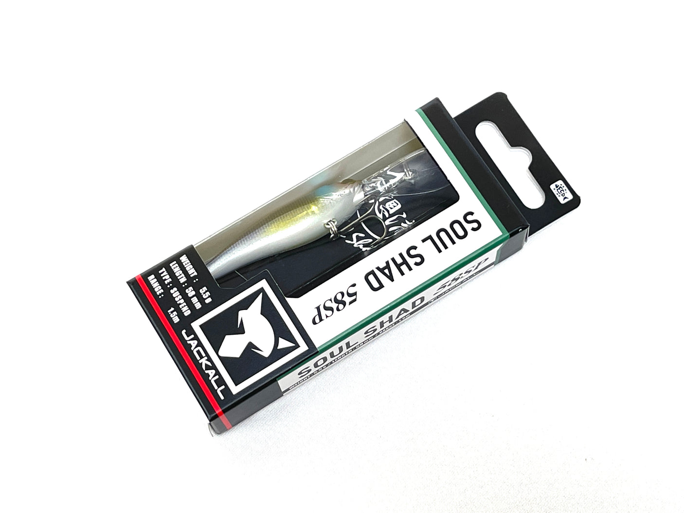 Jackall Soul Shad 58SP #POL Ghost Wakasagi