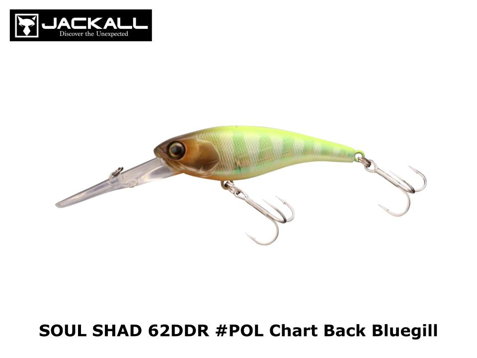 Jackall Soul Shad 62DDR SP #POL Chart Back BG