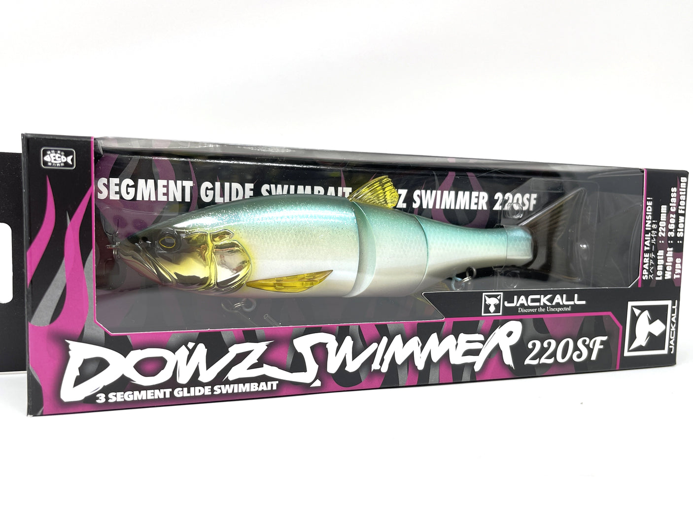 Jackall Dowz Swimmer 220SF #Maruhata Gin Lime