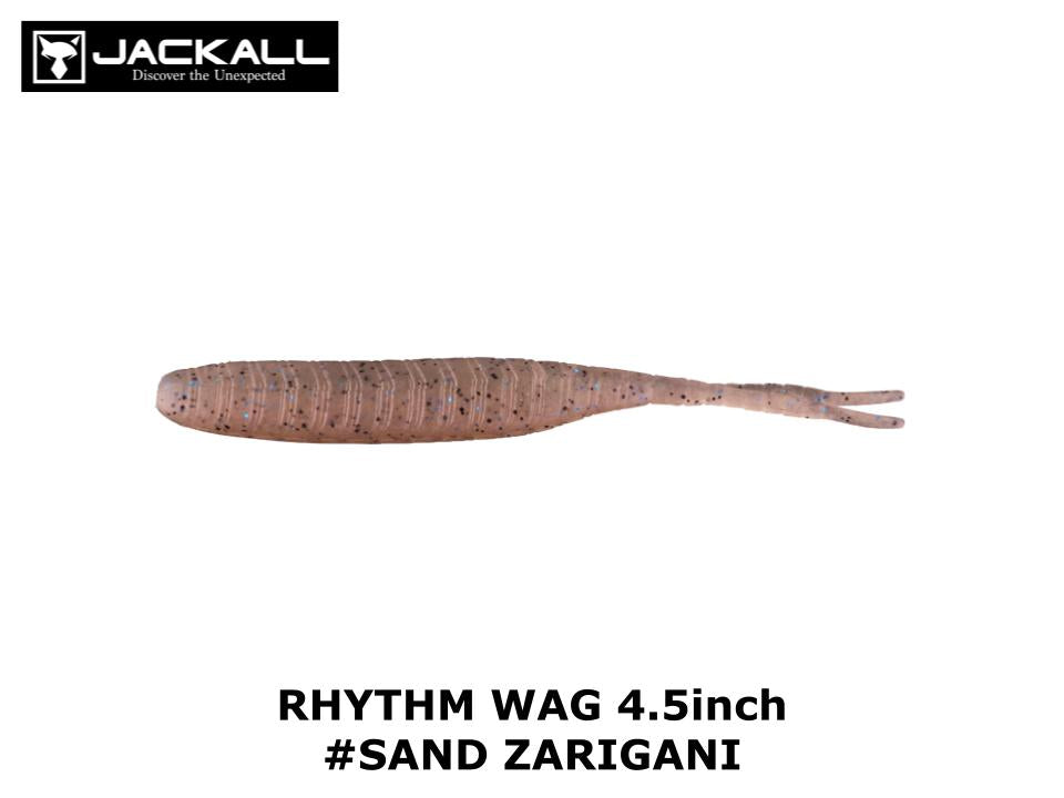 Jackall Rhythm Wag 4.5 inch #Sand Zarigani