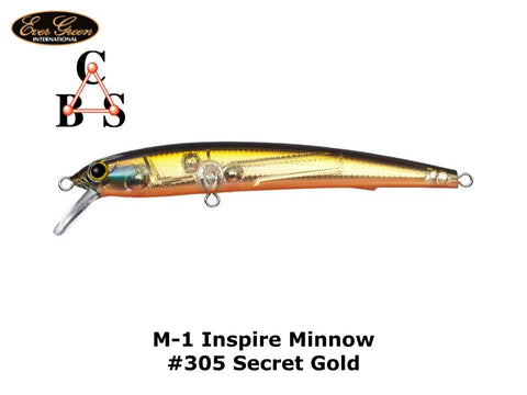 Evergreen M1 Inspire Minnow #305 Secret Gold
