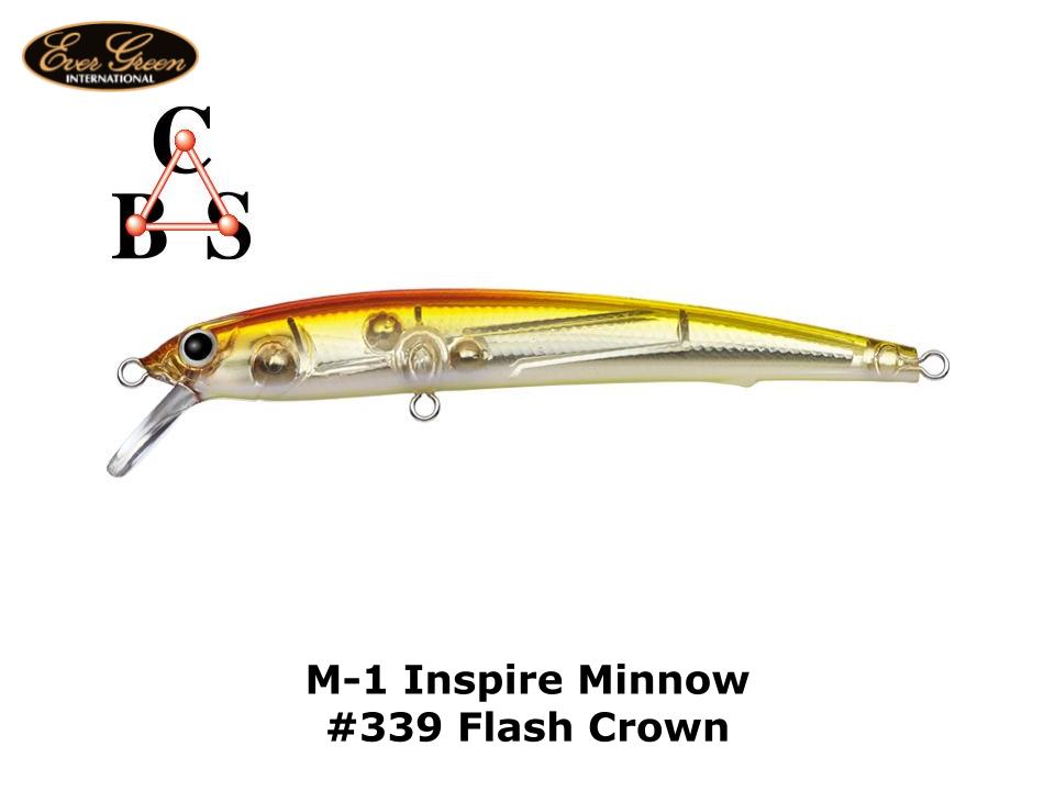Evergreen M1 Inspire Minnow #339 Flash Crown