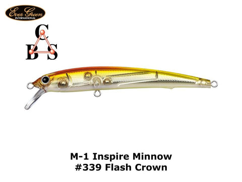 Evergreen M1 Inspire Minnow #339 Flash Crown