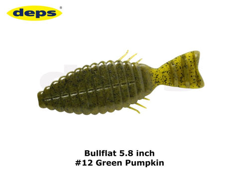 deps Bullflat 5.8 inch #12 Green Pumpkin