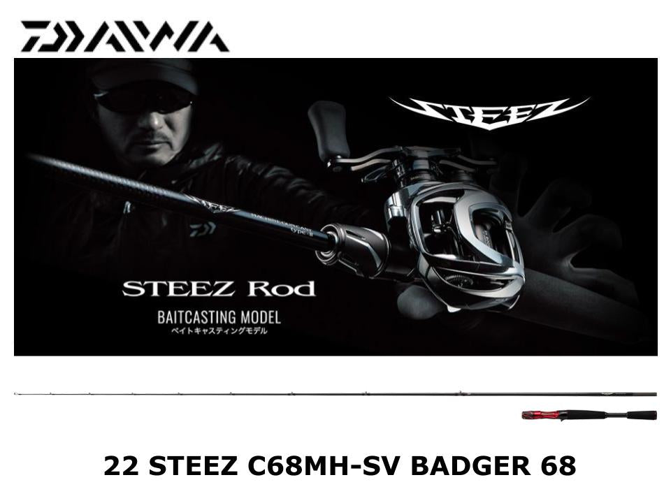 Daiwa 22 Steez Casting C68MH-SV Badger 68