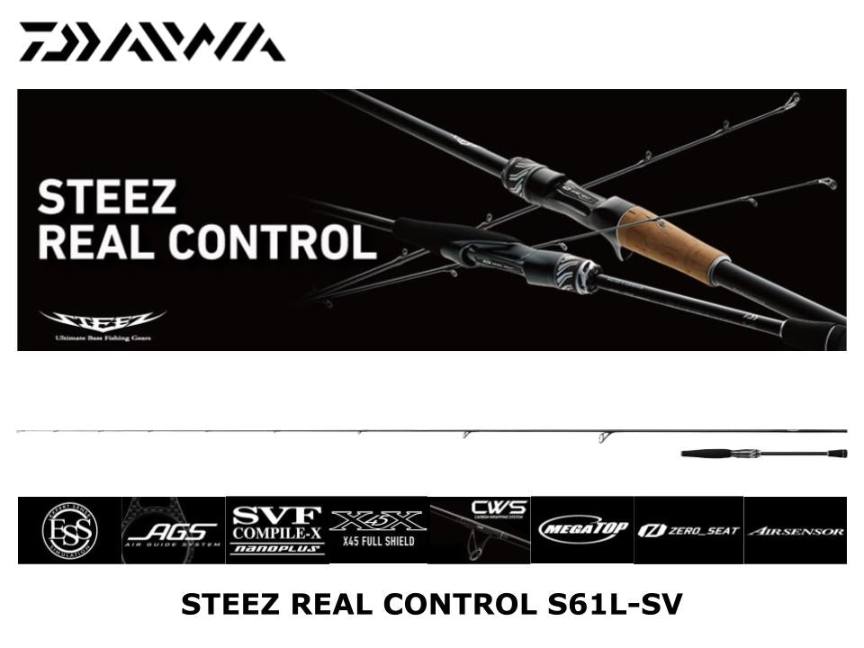 Daiwa 23 Steez Real Control RC S61L-SV
