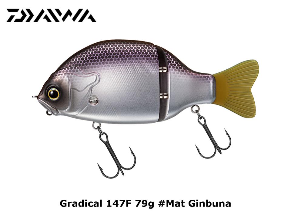 Daiwa Gradical 147F 79g #Mat Ginbuna