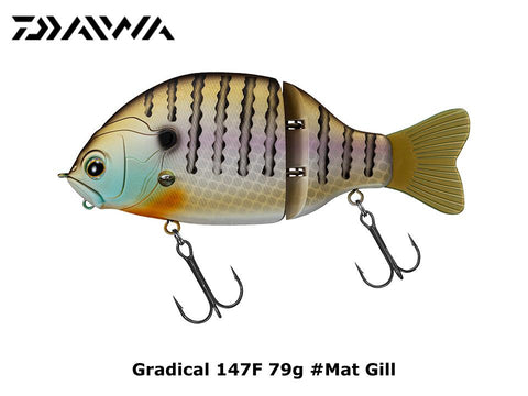 Daiwa Gradical 147F 79g #Mat Gill