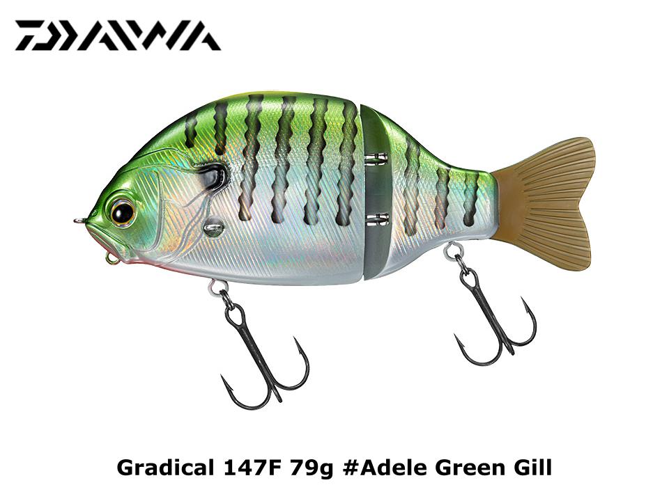 Daiwa Gradical 147F 79g #Adele Green Gill