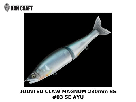 Gan Craft Jointed Claw Magnum 230mm SS #03 Se Ayu