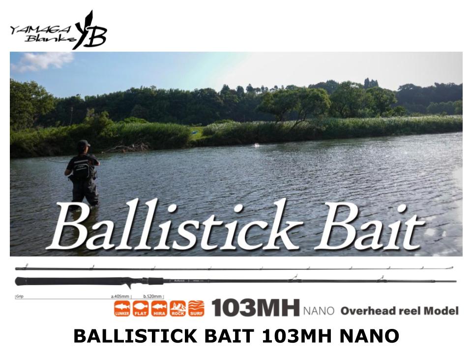 Pre-Order Yamaga Blanks Ballistick Bait 103MH NANO