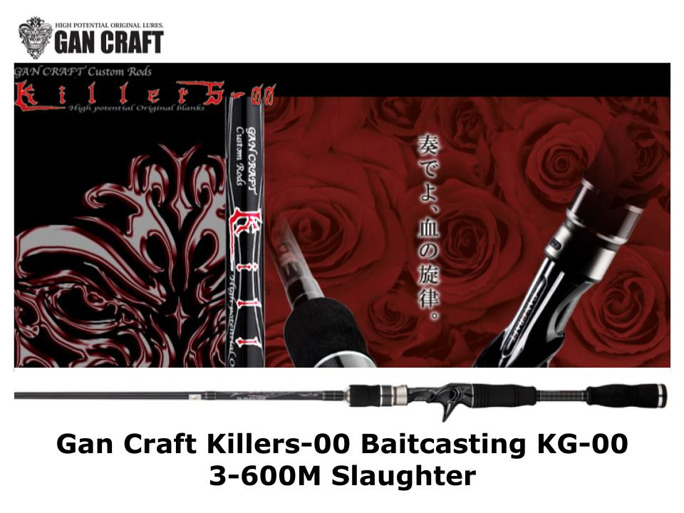 Pre-Order Gan Craft Killers-00 Baitcasting KG-00 3-600M Slaughter