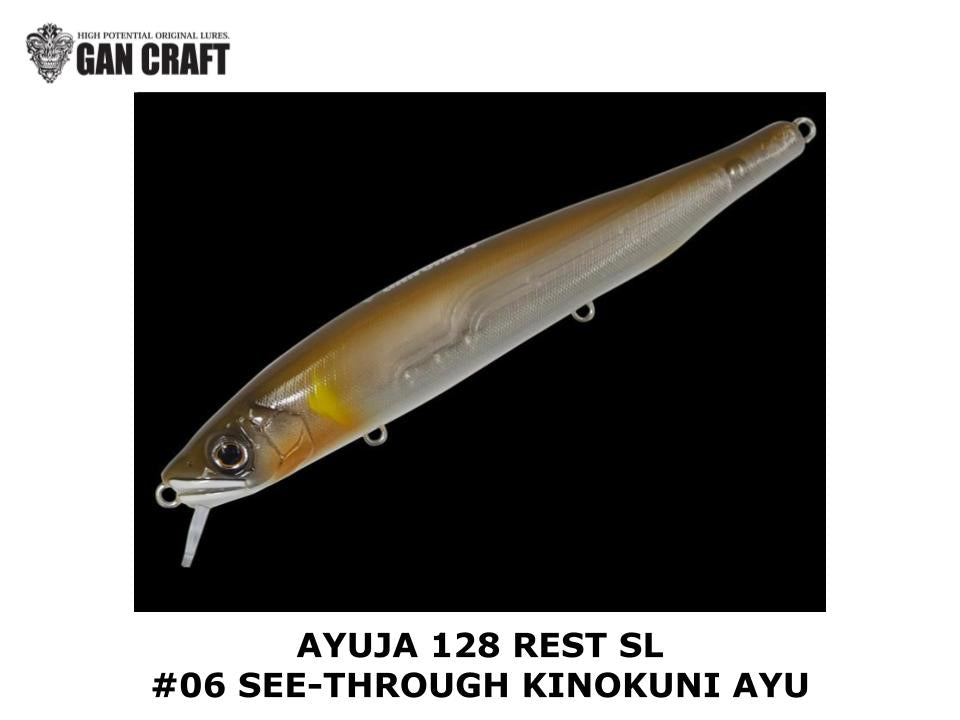 Gan Craft Ayuja 128 Rest SL #06 See-through Kinokuni Ayu
