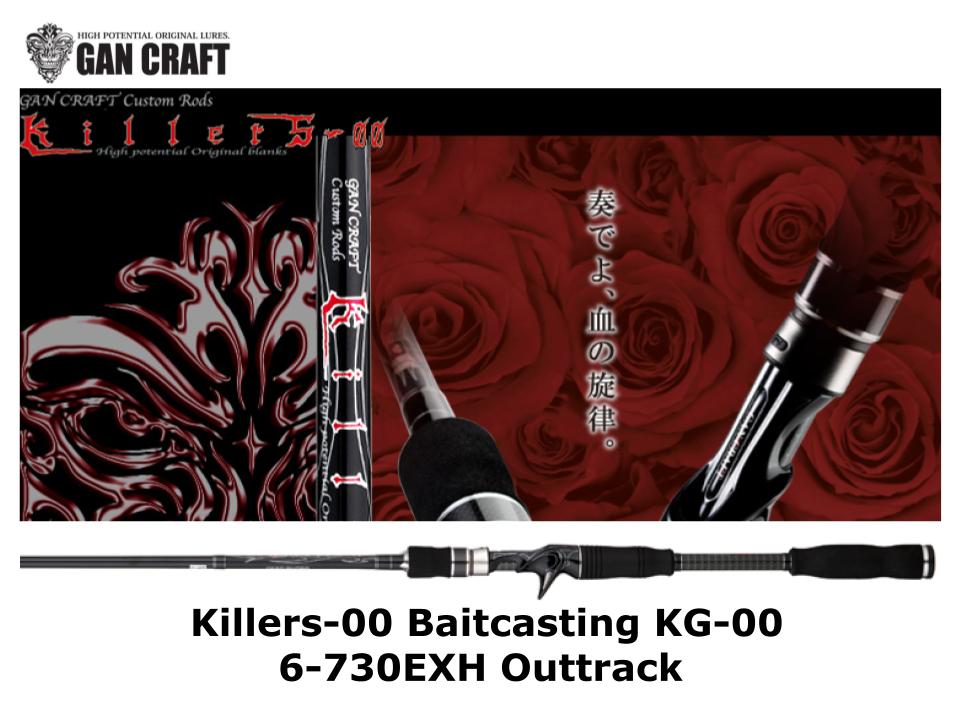 Gan Craft Killers-00 Baitcasting KG-00 6-730EXH Outtrack – JDM TACKLE HEAVEN