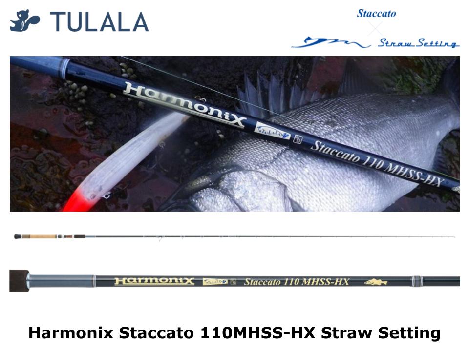 Tulala Harmonix Staccato 110MHSS-HX Straw Setting – JDM TACKLE HEAVEN