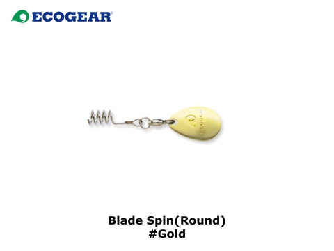 Ecogear Blade Spin Round #Gold