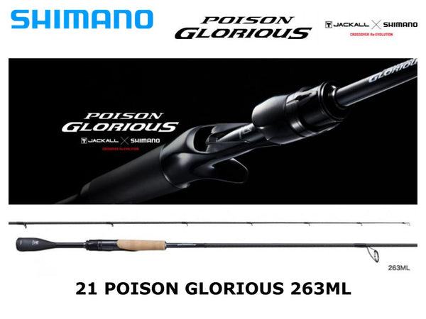 Shimano 21 Poison Glorious 263ML Torzite