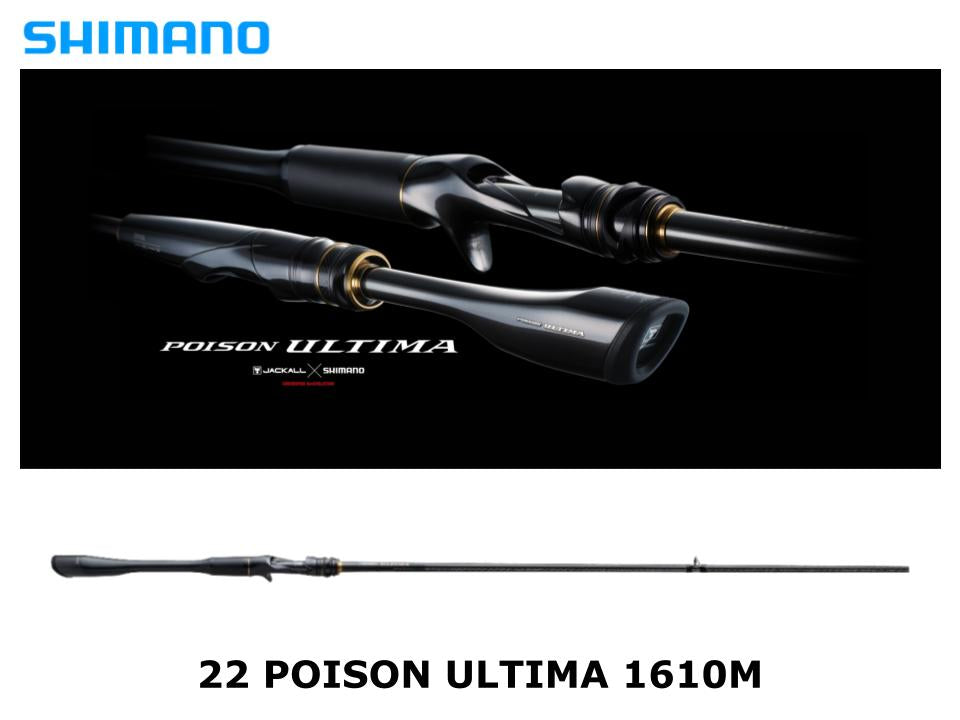 Pre-Order Shimano 23 Poison Ultima Baitcasting 1610M SiC – JDM