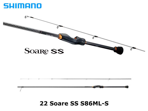 Pre-Order Shimano 22 Soare SS S86ML-S