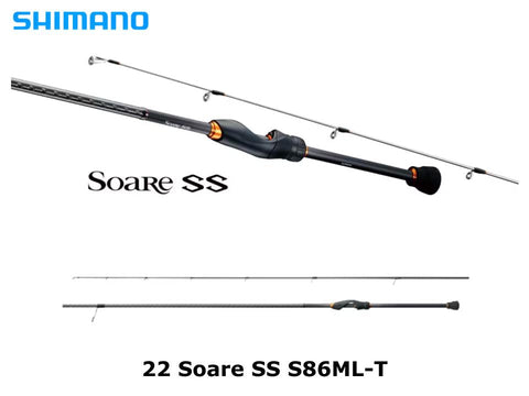 Pre-Order Shimano 22 Soare SS S86ML-T