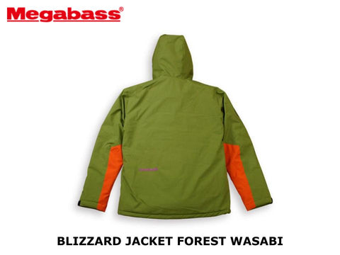 Megabass Blizzard Jacket #Forest Wasabi Size XL