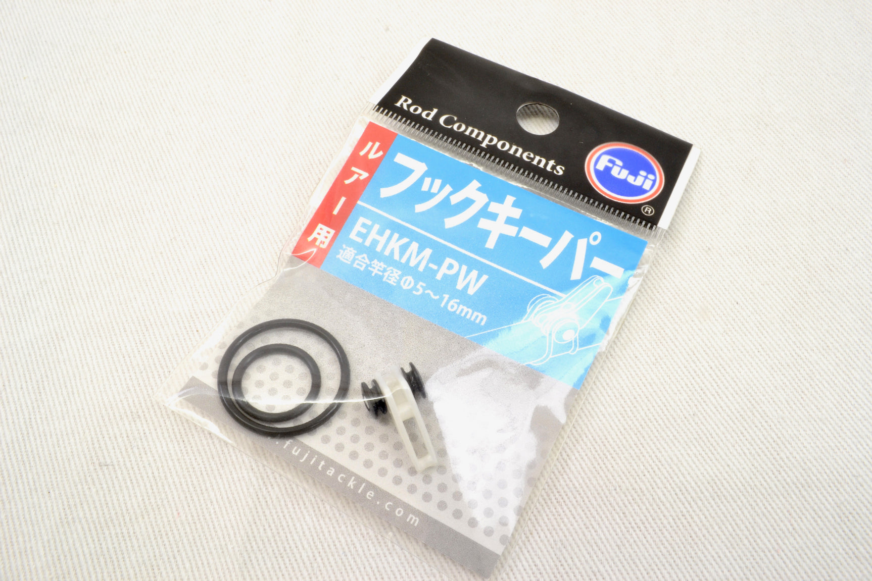 Fuji Lure Hook Keeper #EHKM-PW Pearl White 5-16mm blanks