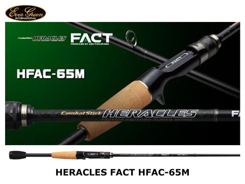 Pre-Order Evergreen Heracles Fact Baitcasting HFAC-65M
