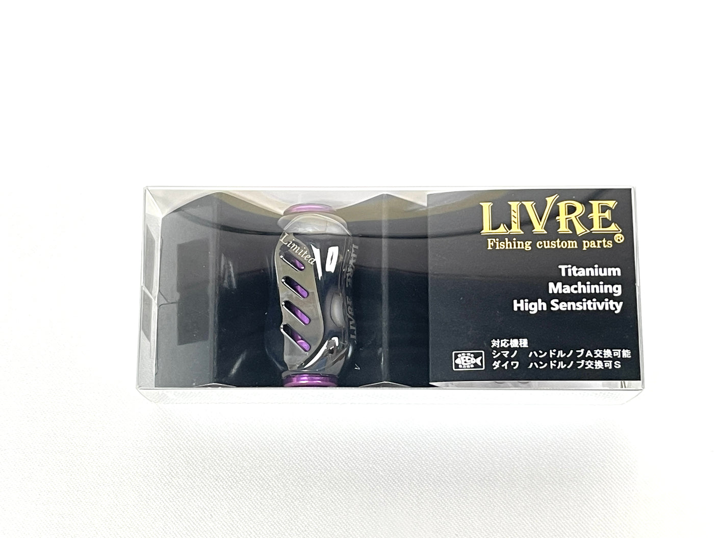 Livre Custom Knob Special Derivation Fino HSDP-1 Black&Purple