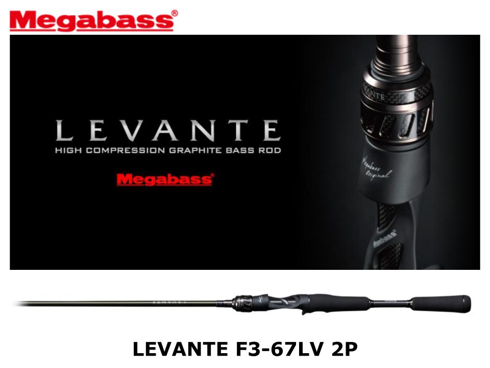 Megabass Levante Baitcasting F3-67LV 2P – JDM TACKLE HEAVEN