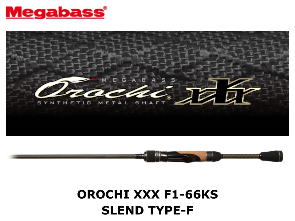 Megabass Orochi XXX Spinning F1-66KS Slend Type-F