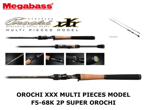 Megabass Orochi XXX Multi Pieces Model Casting F5-68K 2P Super Orochi