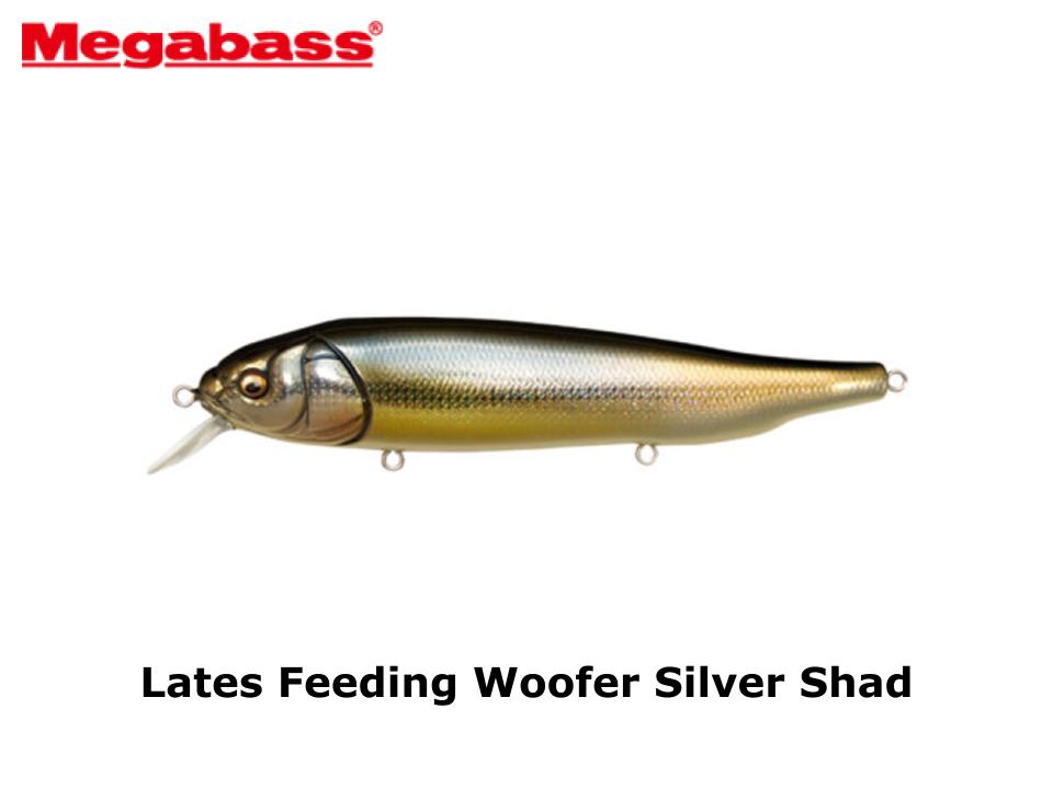 Megabass Lates Feeding Woofer DD Silver Shad
