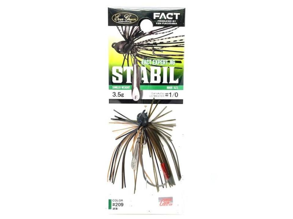 Evergreen FACT Expert Jig Stabil 2.0g + 3.5g 1/0 #209 Meisai