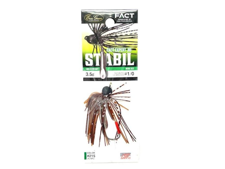 Evergreen FACT Expert Jig Stabil 2.0g + 3.5g 1/0 #215 Ame Zari