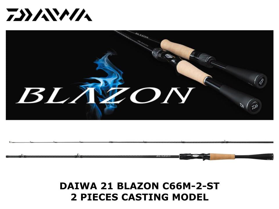 Daiwa 22 Blazon 2 Pieces Baitcasting Model C66M-2 ST