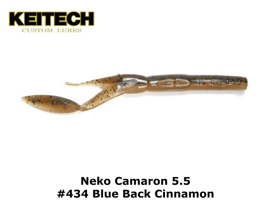 Keitech Neko Camaron 5.5" #434 Blue Back Cinnamon